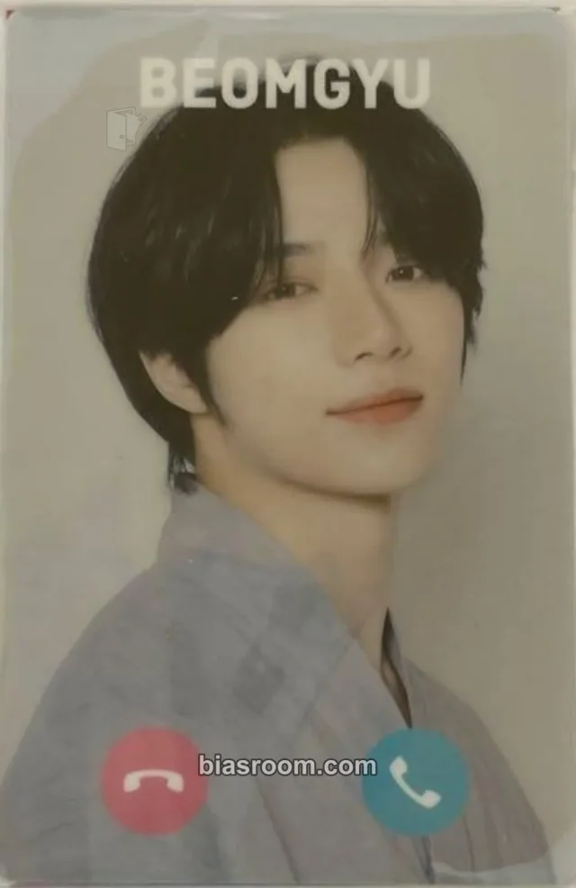 TOMORROW X TOGETHER - Other merch photocard limited version moshi moshi card