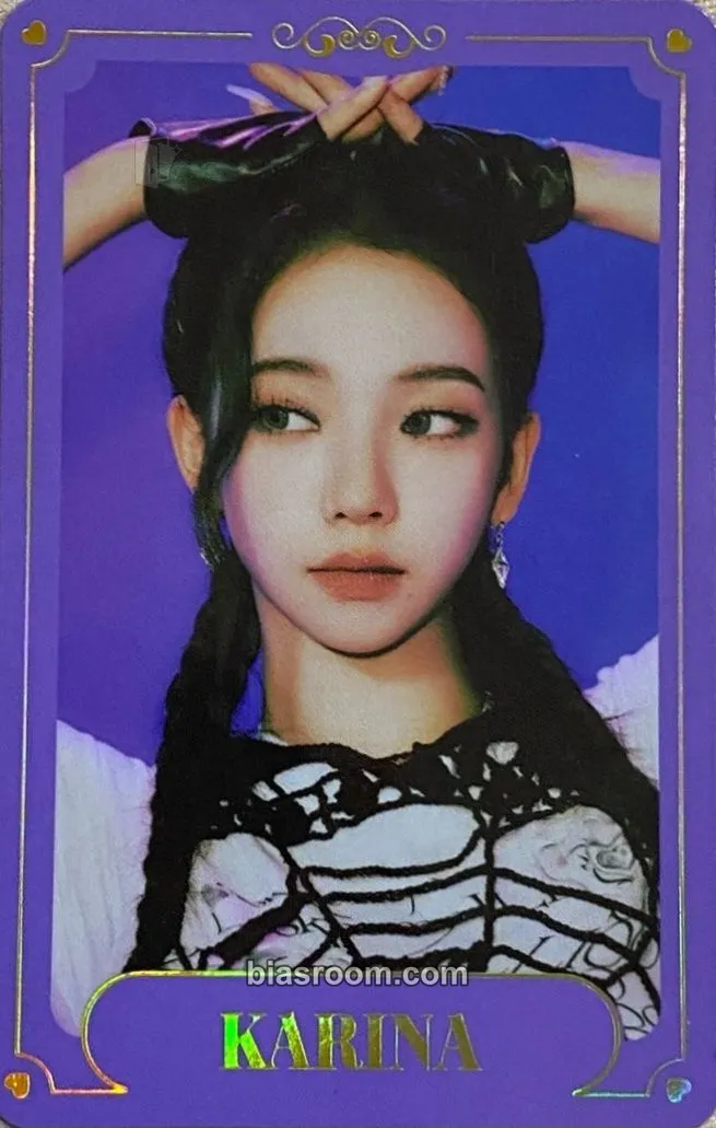 Karina Life's Too Short MD Events (All) Photocard - aespa - aespa K-pop photocard