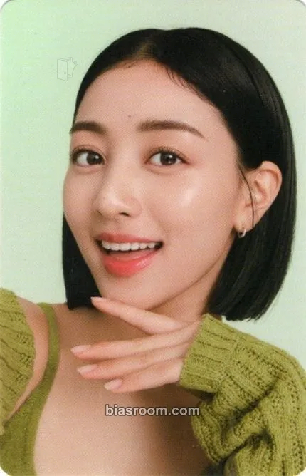 Jihyo JIHYO x Milktouch Photocard - TWICE - TWICE K-pop photocard