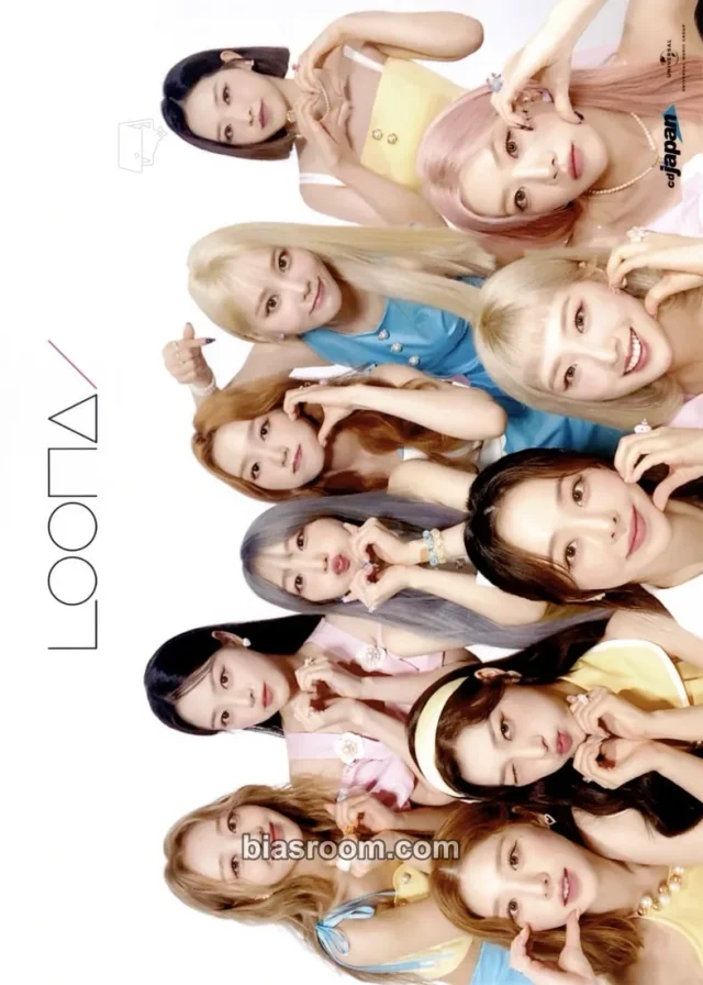 LOONA - LUMINOUS Album japan pob (pre-order benefit) photo print neowing (cdjapan) supplemental