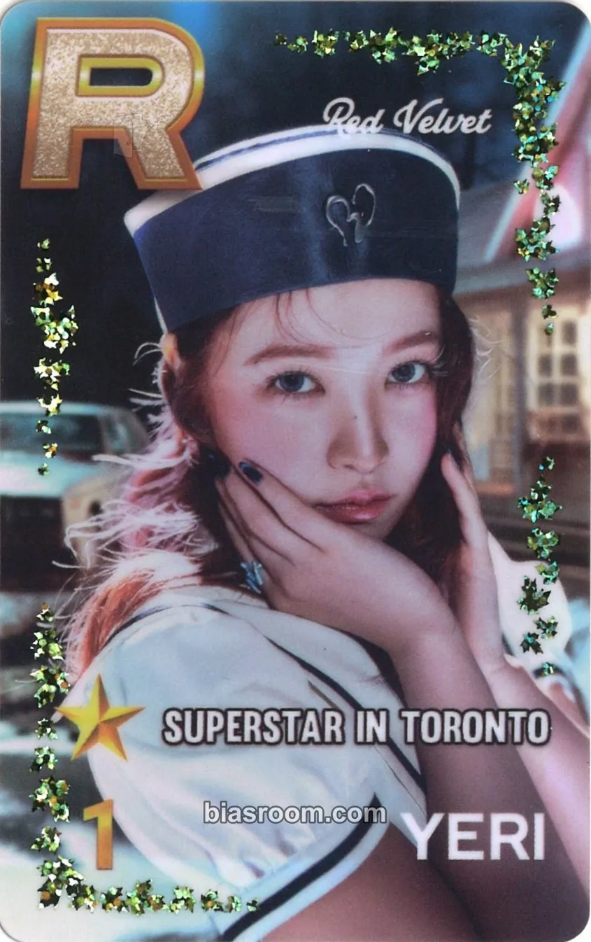 Yeri SuperStar Pop-Ups Photocard - Red Velvet - Red Velvet K-pop photocard