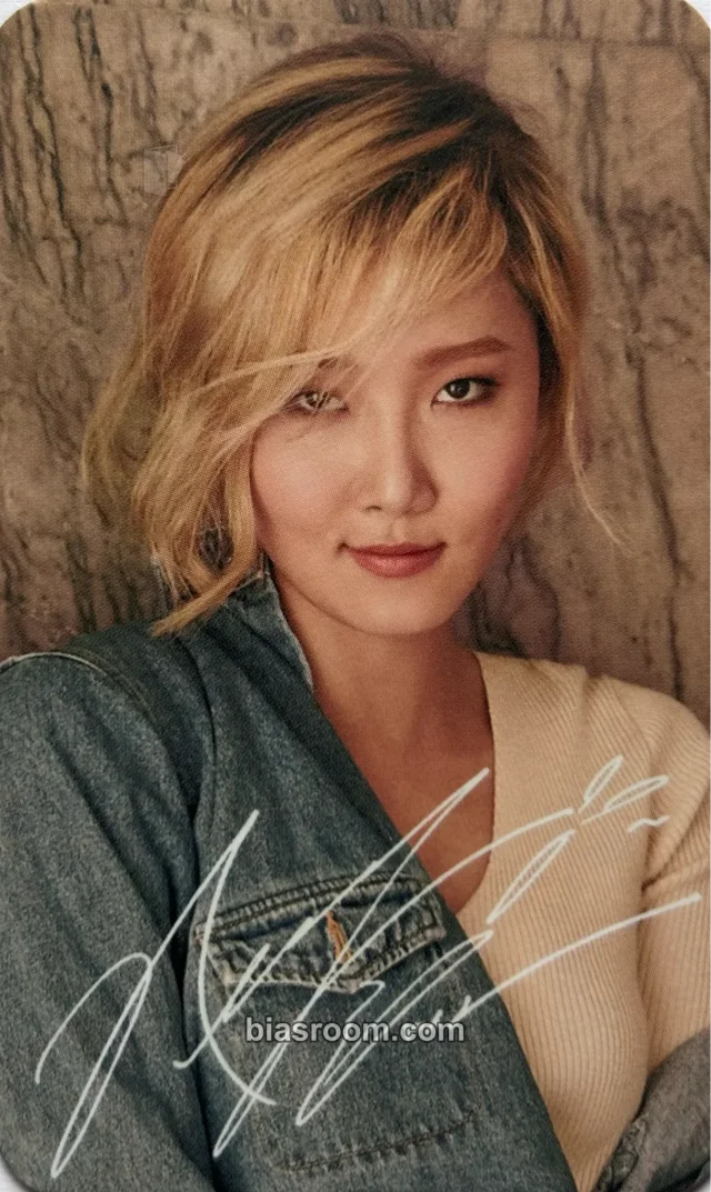 MAMAMOO - Hwasa - 2016 Season's Greetings Other photocard set