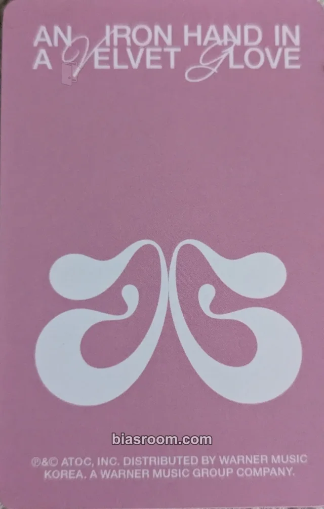 Jini - Jini - An Iron Hand In A Velvet Glove Album album photocard photocard set velvet glove version lenticular