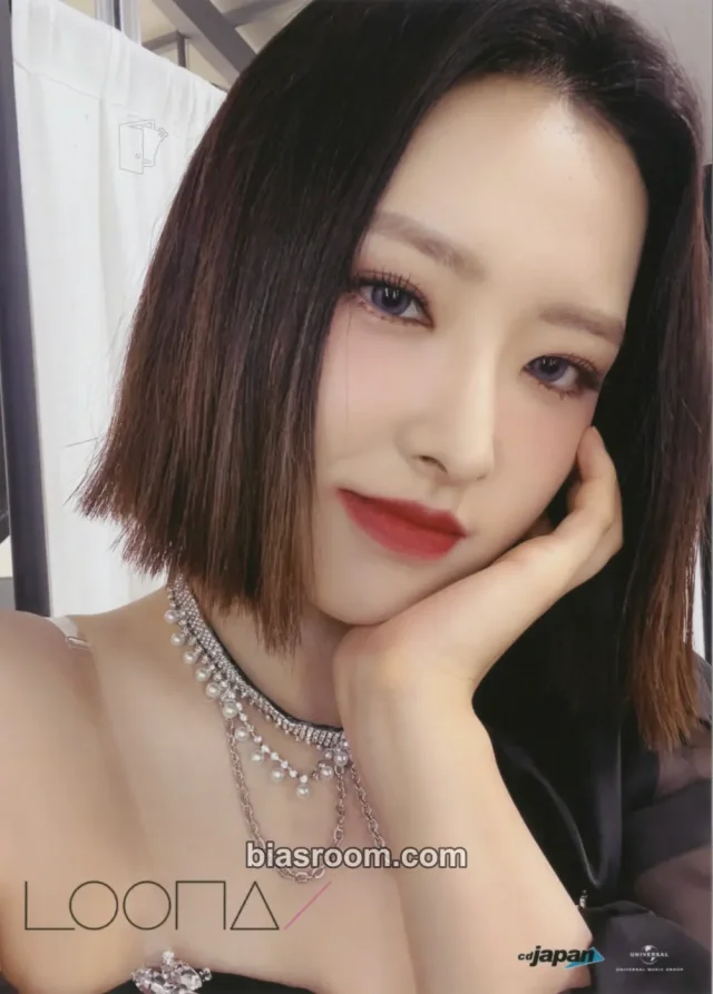 LOONA - HyeJu - LUMINOUS Album pob (pre-order benefit) photo print neowing (cdjapan) supplemental