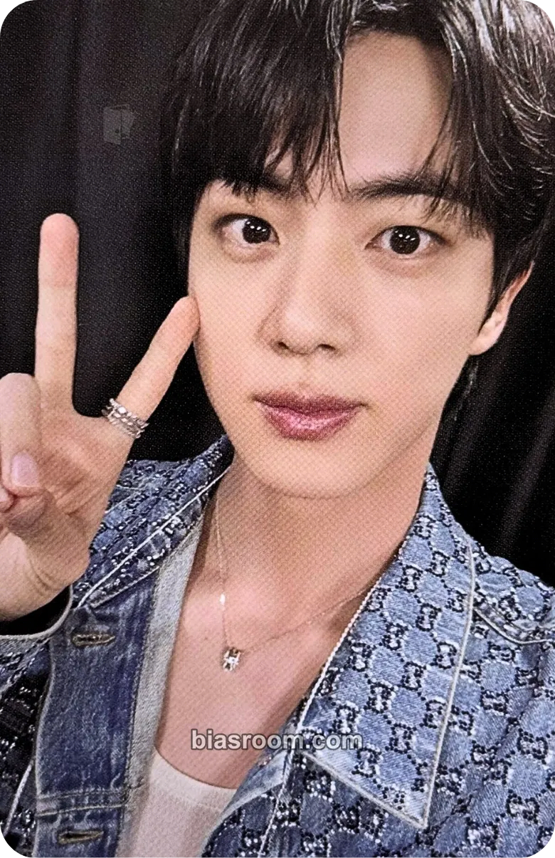 Jin #RunSeokjin_EP.Tour in GOYANG The Original Digital Code & Challenge Book Photocard - BTS - BTS K-pop photocard