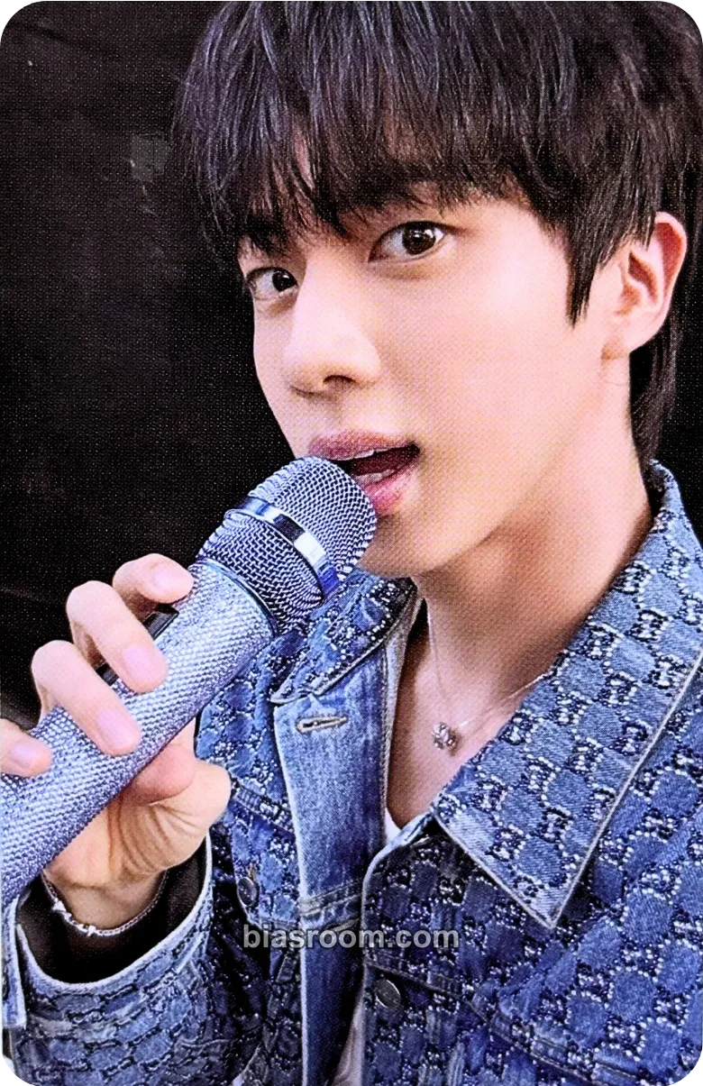 Jin #RunSeokjin_EP.Tour in GOYANG The Original Digital Code & Challenge Book Photocard - BTS - BTS K-pop photocard