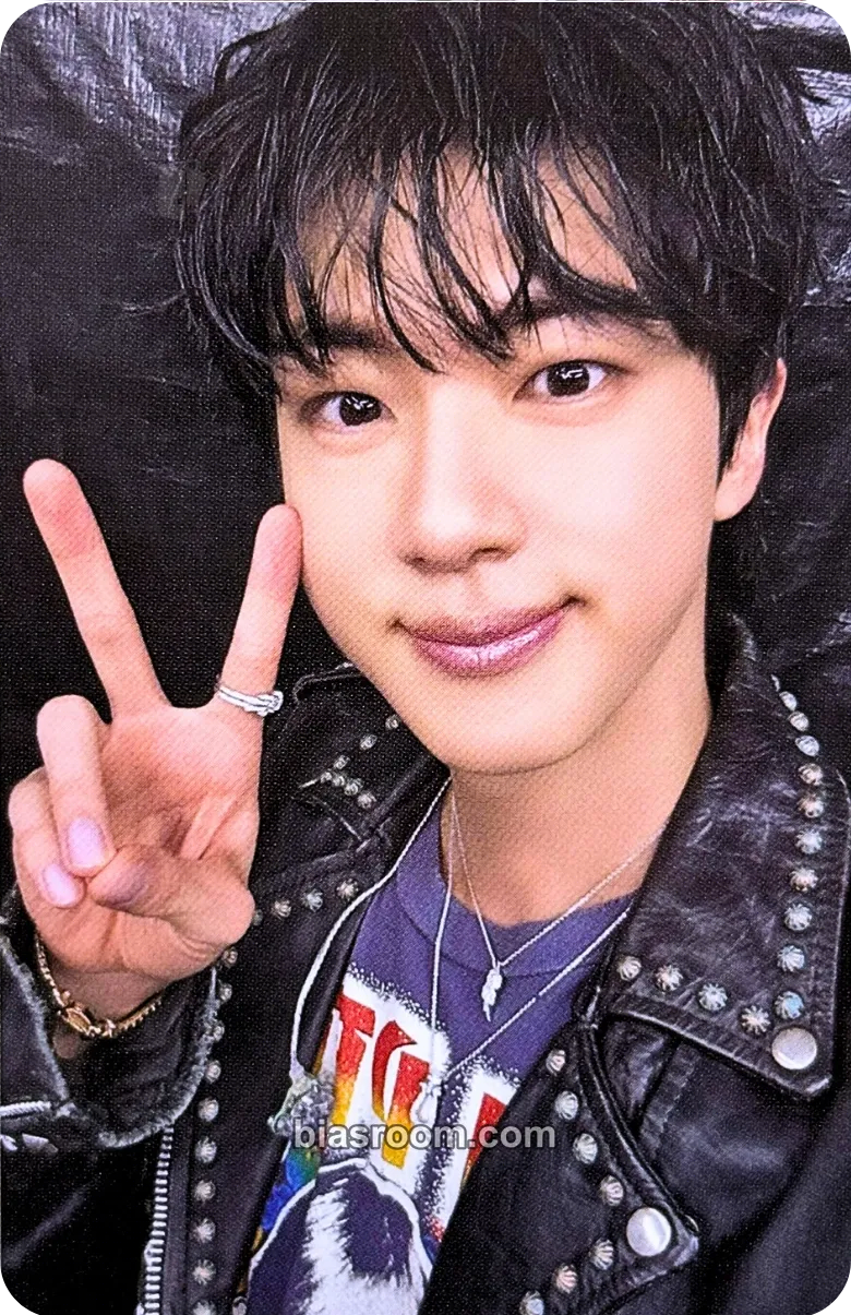 Jin #RunSeokjin_EP.Tour in GOYANG The Original Digital Code & Challenge Book Photocard - BTS - BTS K-pop photocard