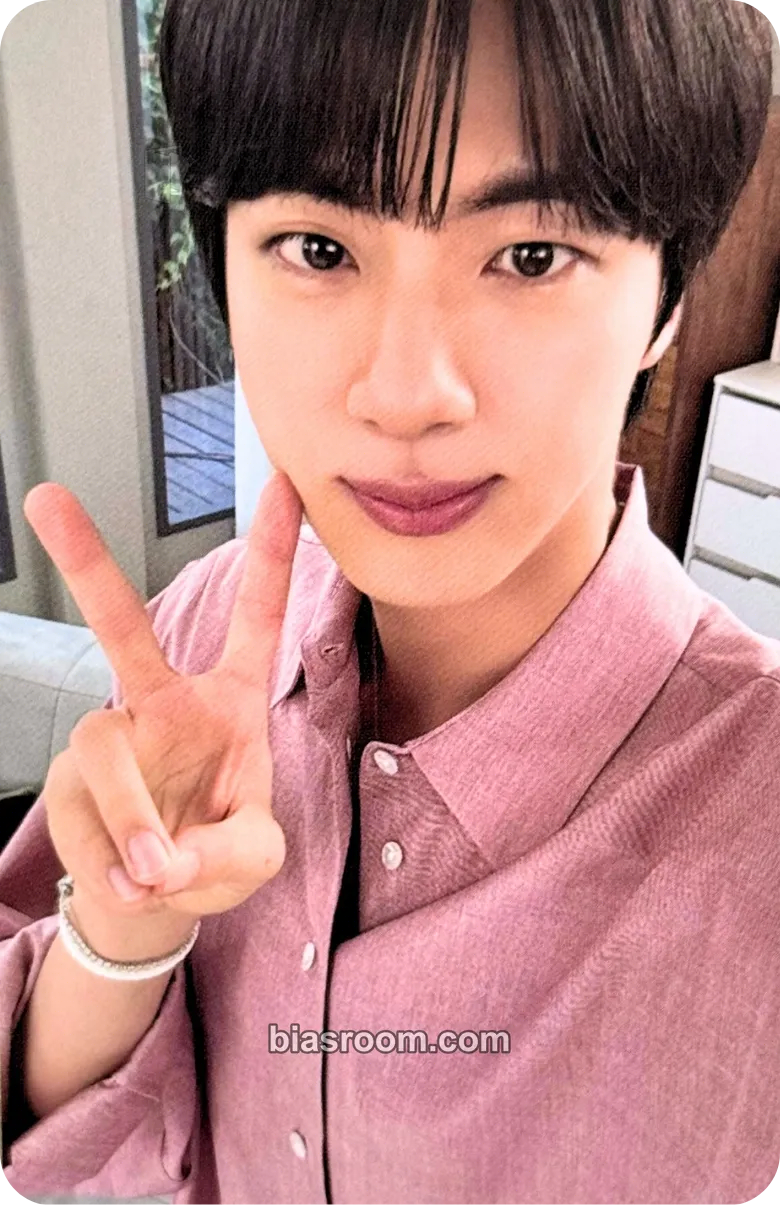 Jin #RunSeokjin_EP.Tour in GOYANG The Original Digital Code & Challenge Book Photocard - BTS - BTS K-pop photocard