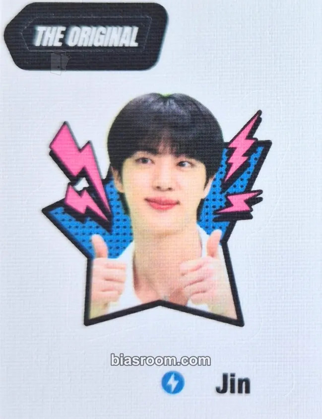 Jin #RunSeokjin_EP.Tour in GOYANG The Original Digital Code & Challenge Book Photocard - BTS - BTS K-pop photocard