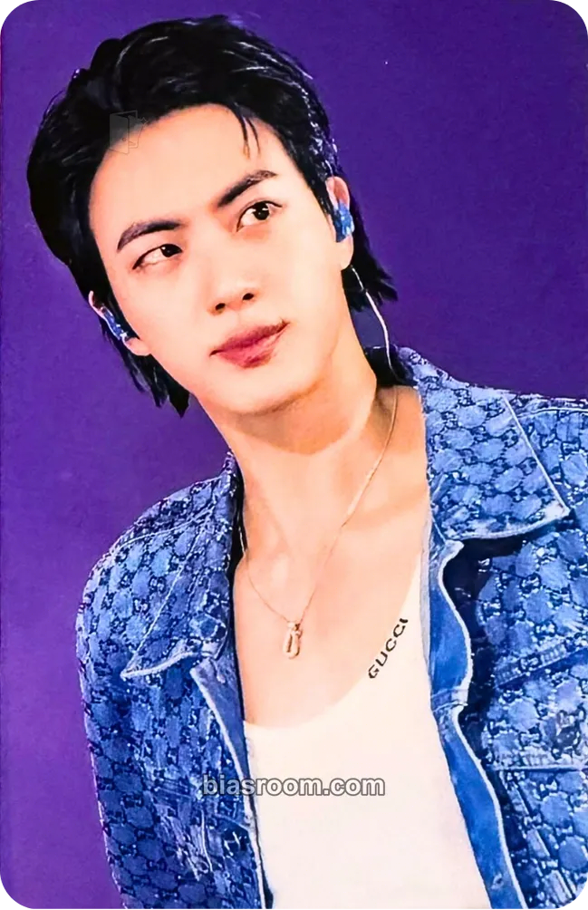 Jin #RunSeokjin_EP.Tour in Japan Bluray & Digicode Photocard - BTS - BTS K-pop photocard