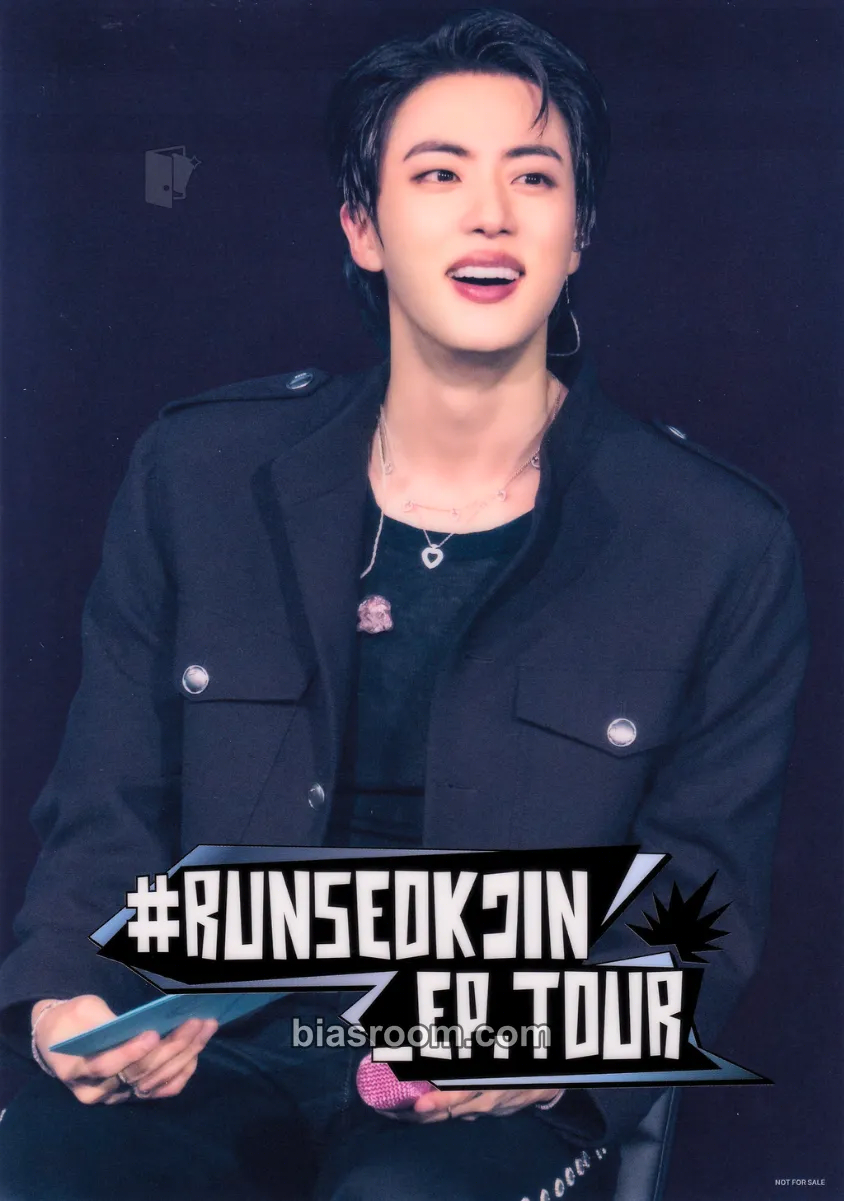 Jin #RunSeokjin_EP.Tour in Japan Bluray & Digicode Photocard - BTS - BTS K-pop photocard