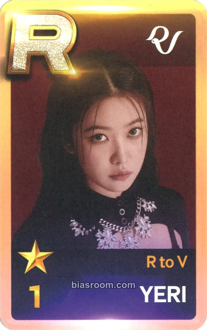 Yeri Red Velvet 4th Concert : R to V Photocard - Red Velvet - Red Velvet K-pop photocard
