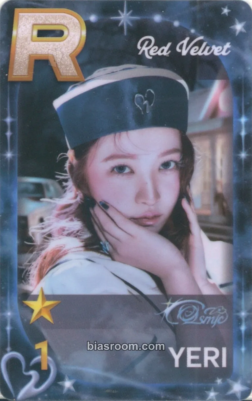 Yeri SuperStar Pop-Ups Photocard - Red Velvet - Red Velvet K-pop photocard