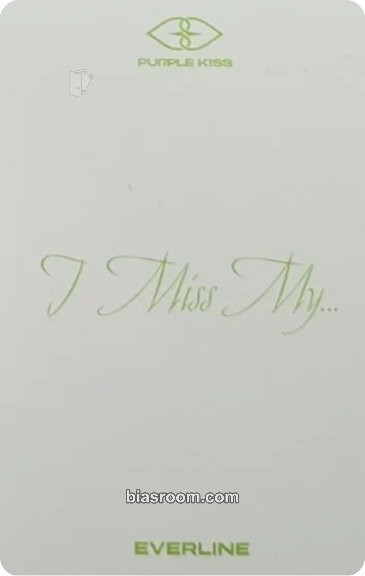 Yuki I Miss My Photocard - PURPLE KISS | Bias Room