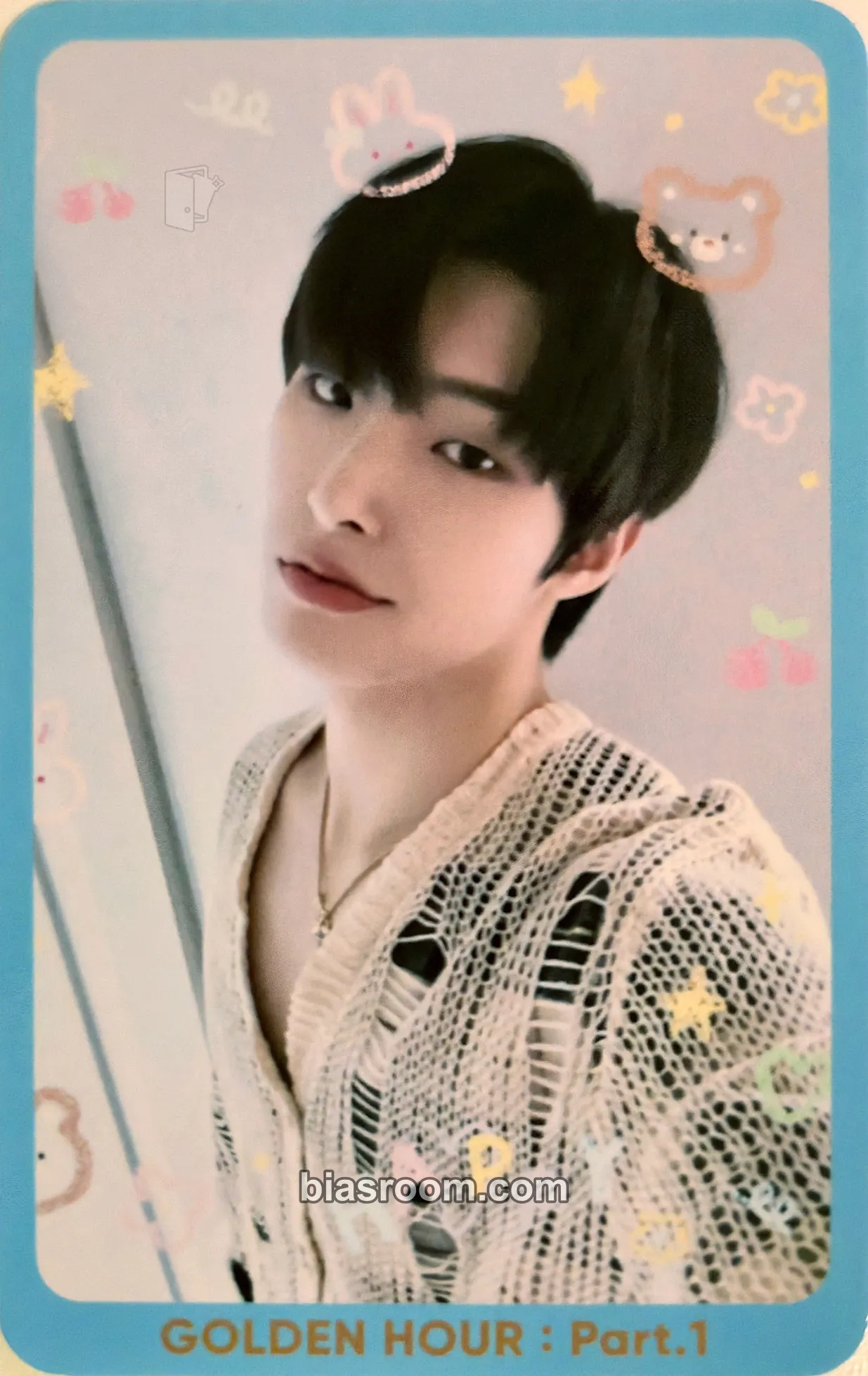 Mingi GOLDEN HOUR : Part.1 Photocard - ATEEZ - ATEEZ K-pop photocard