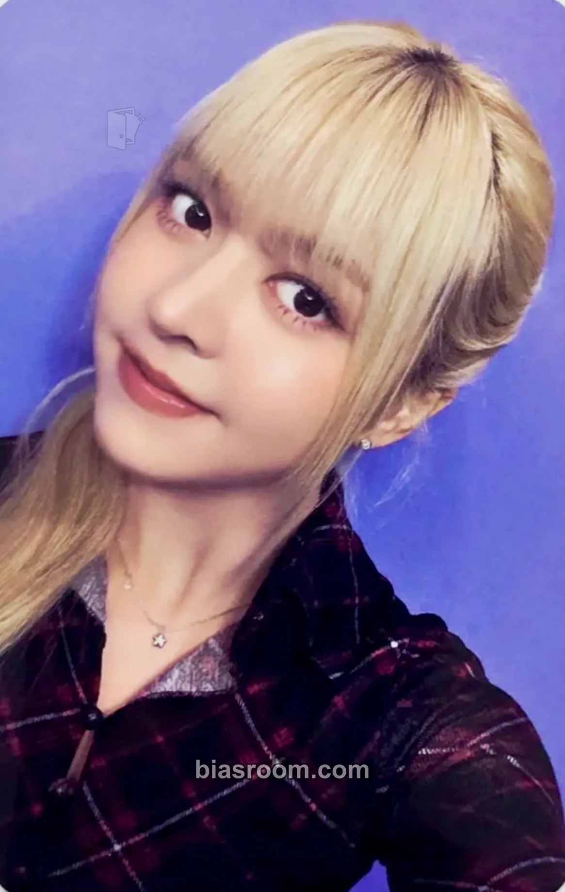 Lily Blue Valentine Photocard - NMIXX - NMIXX K-pop photocard
