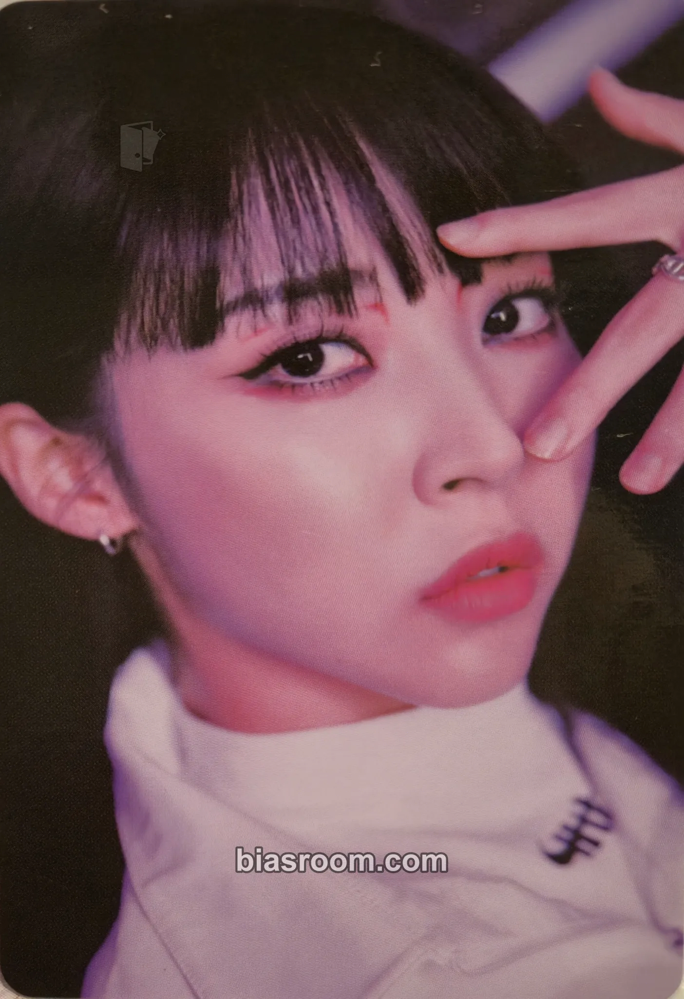 Moonbyul MIC ON Photocard - MAMAMOO - MAMAMOO K-pop photocard