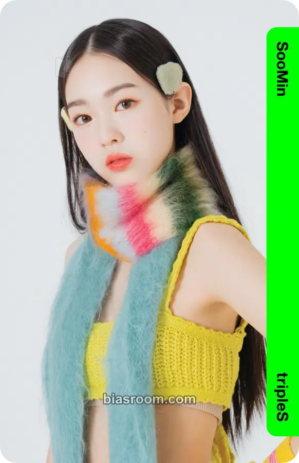 Soomin Binary01 First Class Objekts Photocard - tripleS - tripleS K-pop photocard
