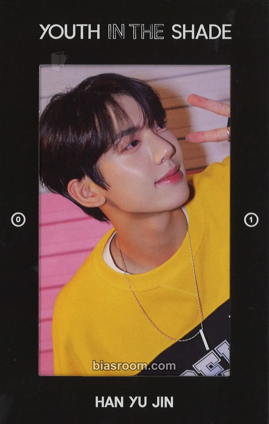 Yujin Youth in the Shade Photocard - ZEROBASEONE - ZEROBASEONE K-pop photocard