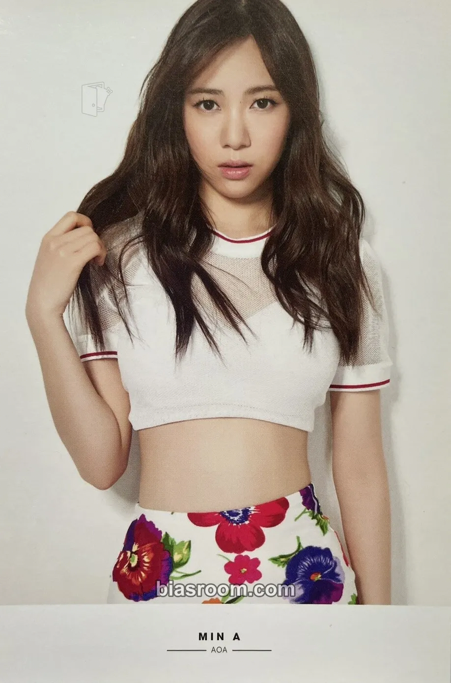Mina Short Hair Photocard - AOA - AOA K-pop photocard