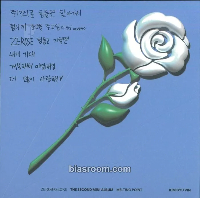Gyuvin Melting Point Photocard - ZEROBASEONE - ZEROBASEONE K-pop photocard