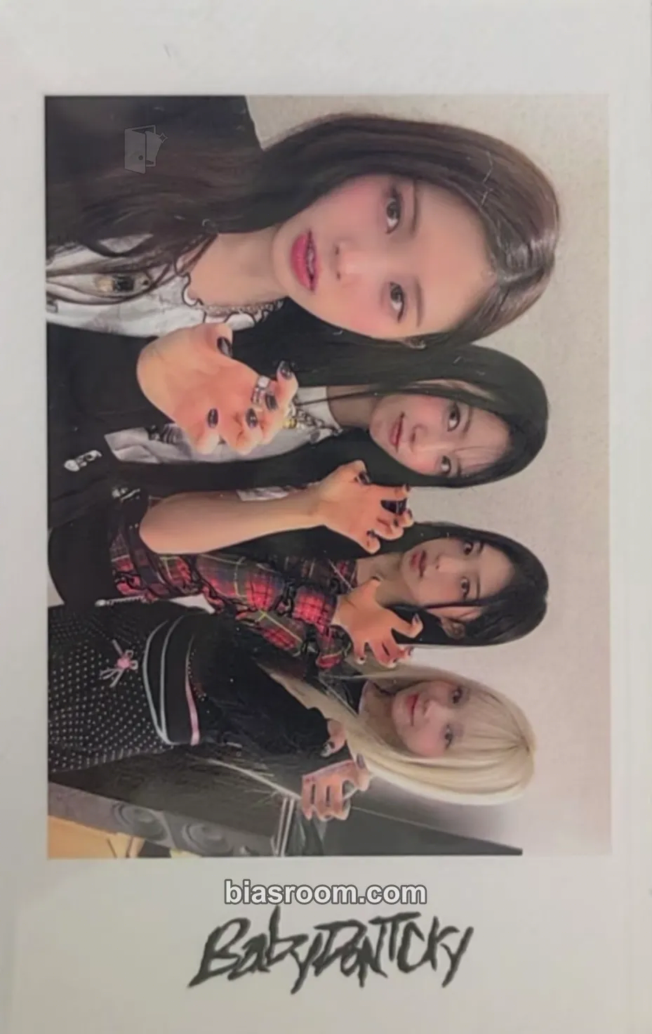 I DONT CARE Photocard - Baby DONT Cry - Baby DONT Cry K-pop photocard