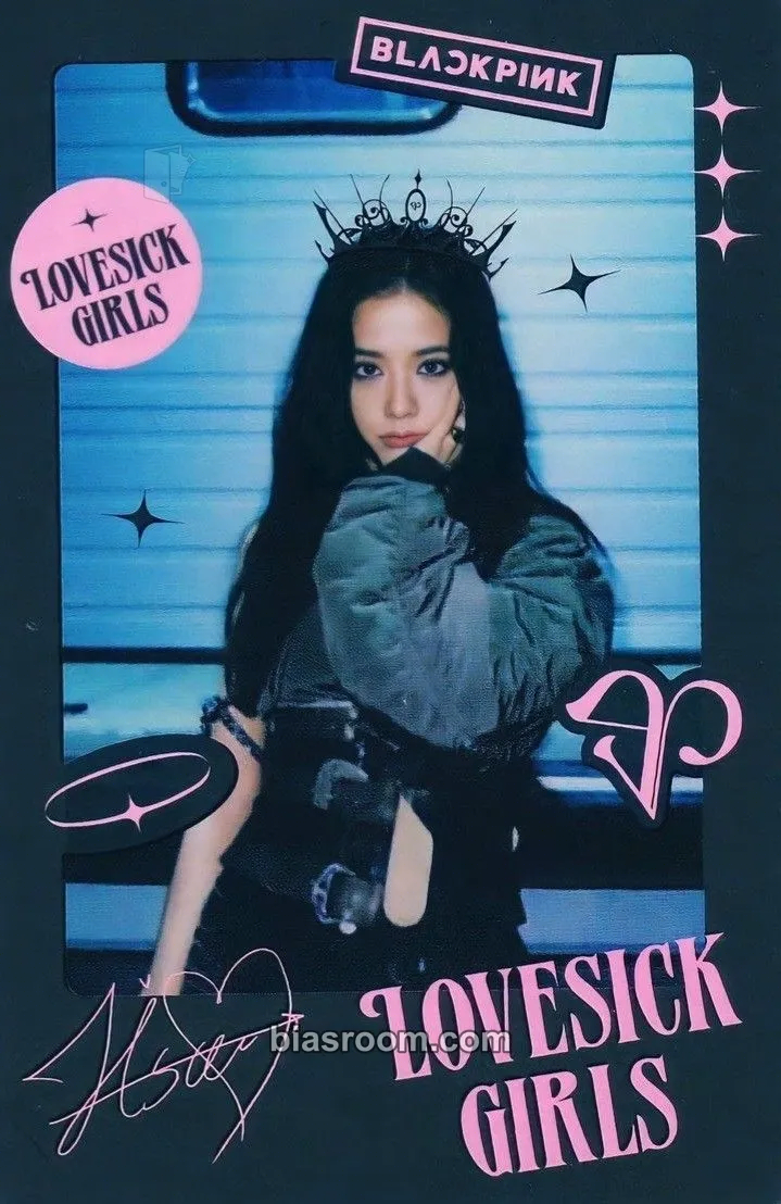 Jisoo THE ALBUM Photocard - BLACKPINK - BLACKPINK K-pop photocard