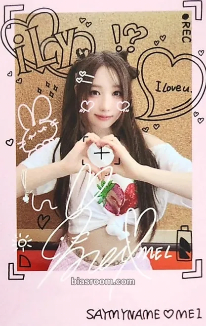 Mei iLY Photocard - SAY MY NAME - SAY MY NAME K-pop photocard