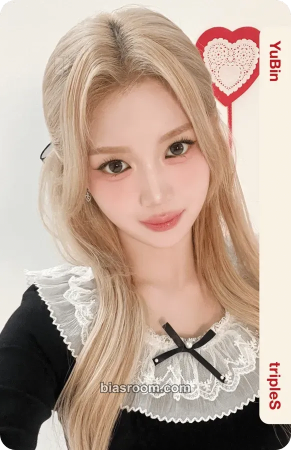 Yubin 2026 Season's Greetings: tripleShot of Love Photocard - tripleS - tripleS K-pop photocard
