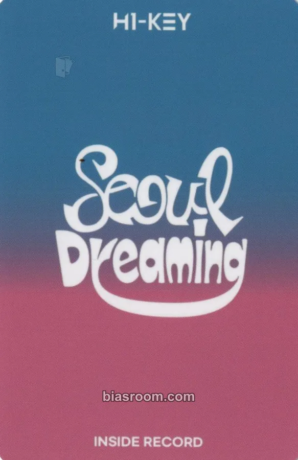 Seoi Seoul Dreaming Photocard - H1-KEY | Bias Room
