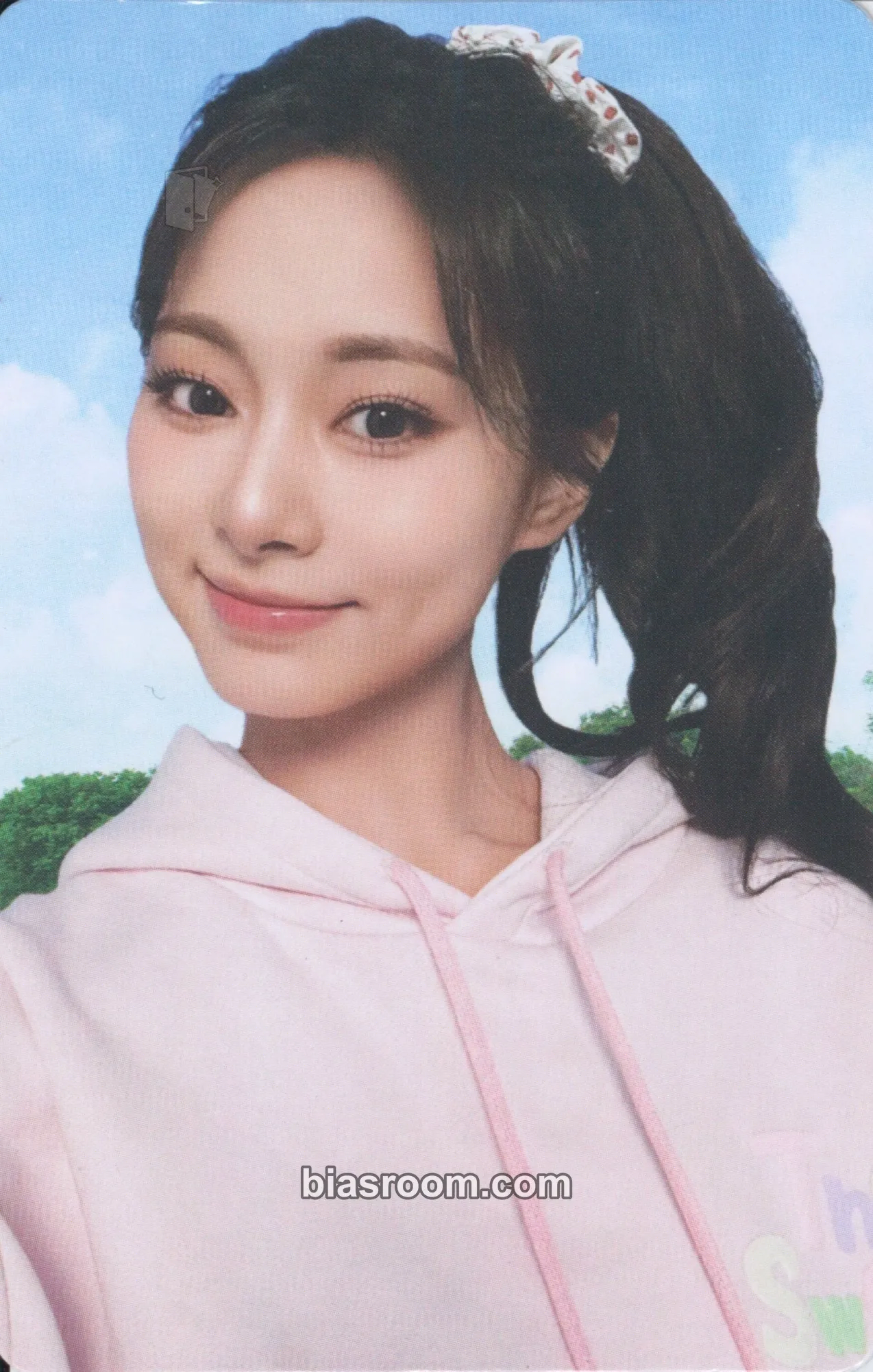 Tzuyu TWICE x Richeese / Nabati (Blue) Photocard - TWICE - TWICE K-pop photocard