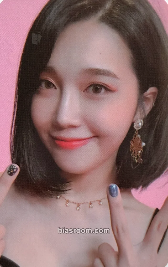 Apink - Eunji - Percent Album album photocard pob (pre-order benefit) red version