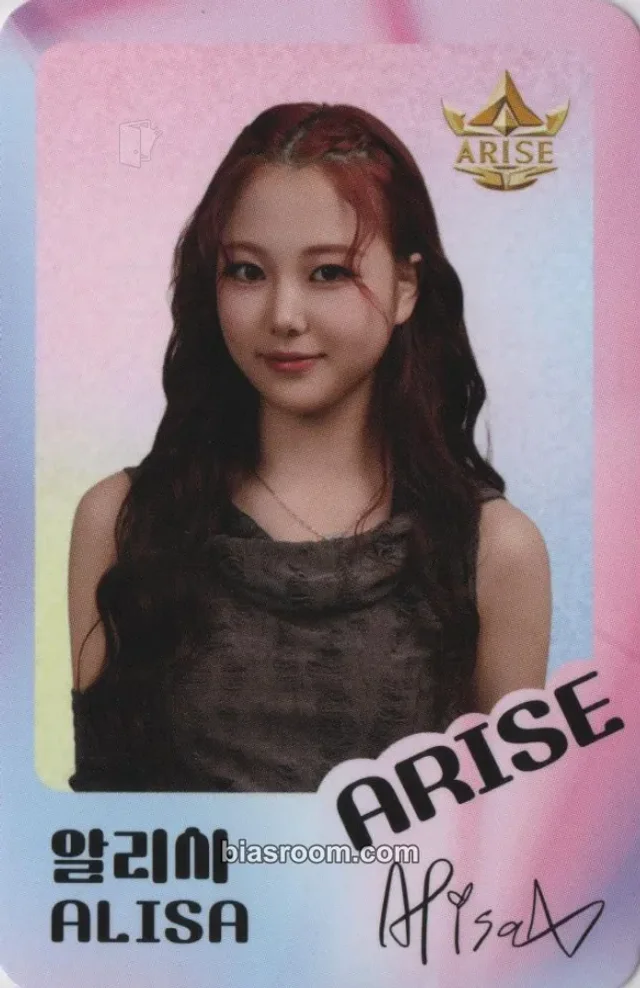 ARISE - Alisa - Ready To Start Album album photocard photocard set