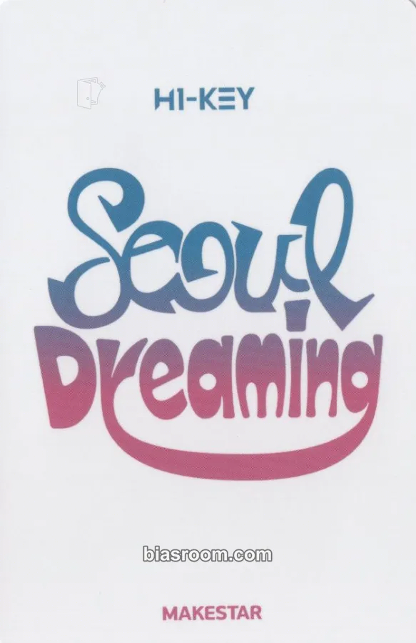 Seoi Seoul Dreaming Photocard - H1-KEY | Bias Room