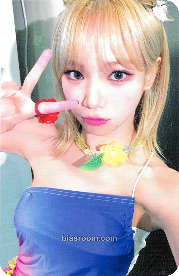 Kim Chaewon EASY Photocard - LE SSERAFIM - LE SSERAFIM K-pop photocard