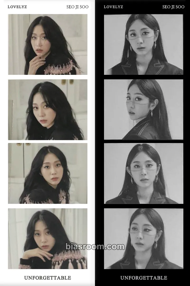 Jisoo Unforgettable Photocard - Lovelyz - Lovelyz K-pop photocard