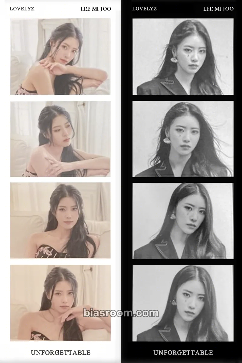 Mijoo Unforgettable Photocard - Lovelyz - Lovelyz K-pop photocard