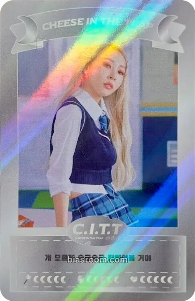 MAMAMOO - Moonbyul - C.I.T.T. (Cheese in the Trap) Album album photocard holographic (hologram)