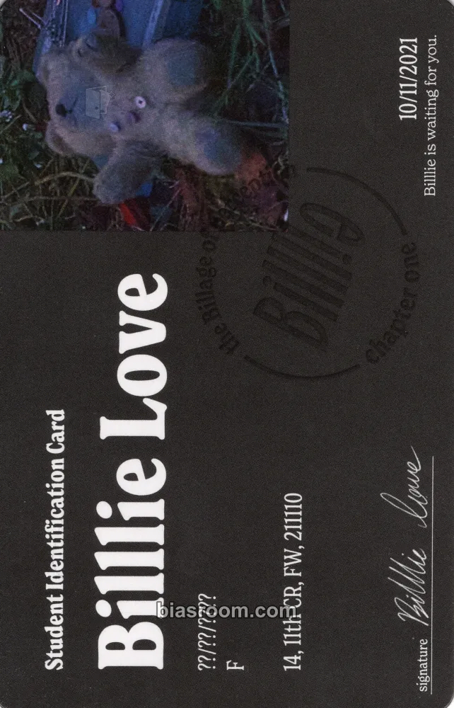The Billage of Perception: Chapter One Photocard - Billlie - Billlie K-pop photocard
