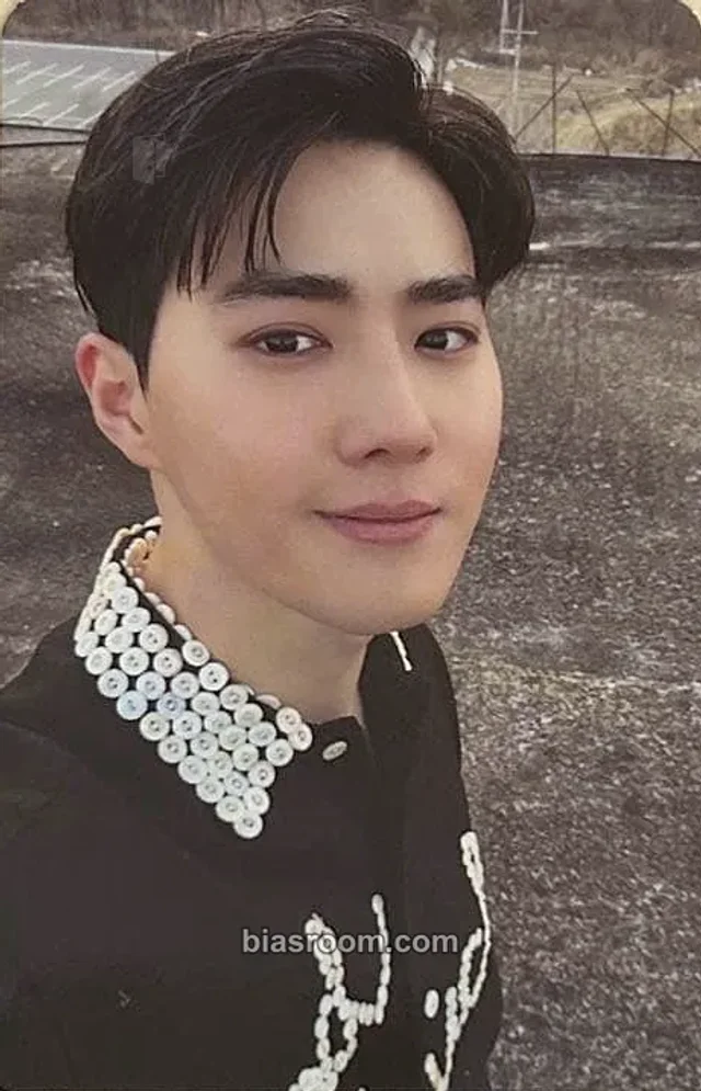EXO - Suho - Grey Suit Album album photocard solo album grey version