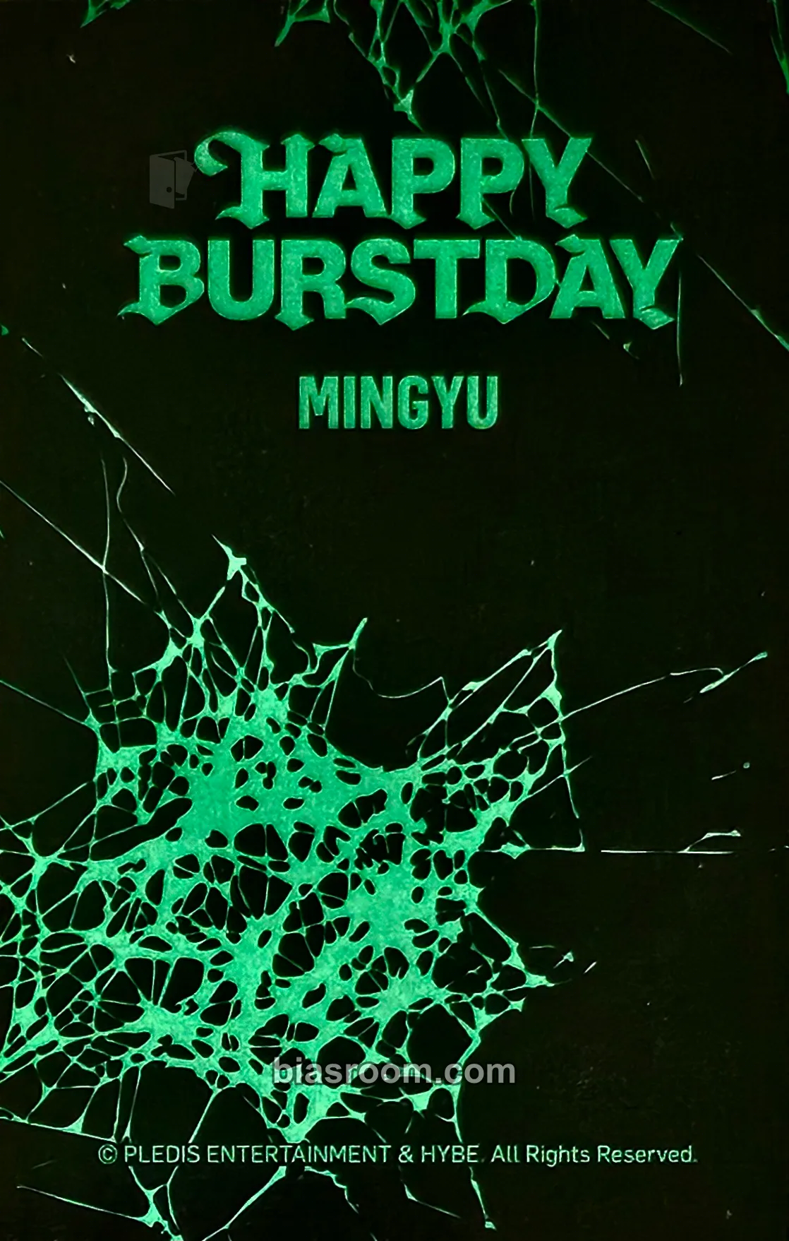 Mingyu HAPPY BURSTDAY Photocard - SEVENTEEN | Bias Room