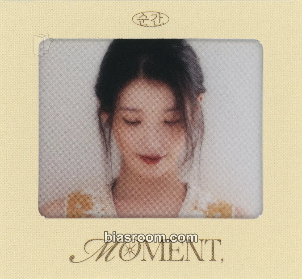 IU "Moment," Media Art Exhibition Photocard - IU K-pop photocard