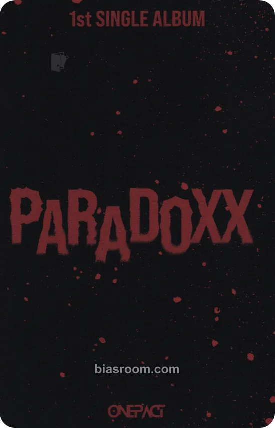 Jongwoo (Ze:U) PARADOXX Photocard - ONE PACT | Bias Room