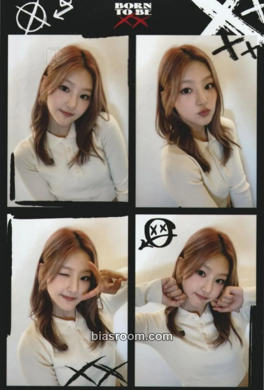 Haneul Born to be XX Photocard - KISS OF LIFE - KISS OF LIFE K-pop photocard