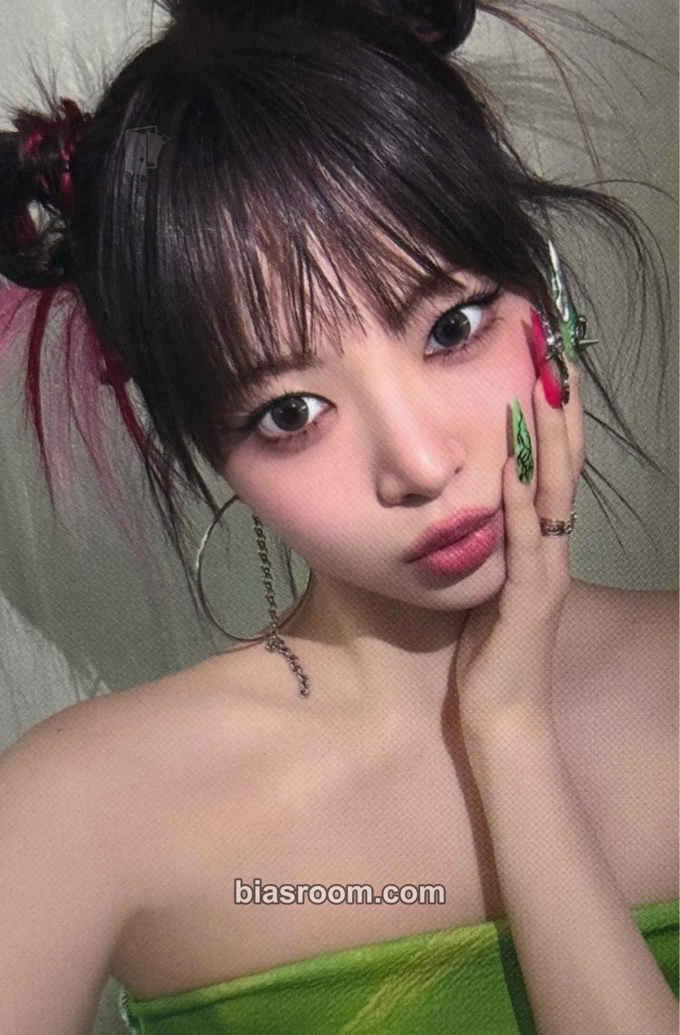 Hong Eunchae CRAZY Photocard - LE SSERAFIM - LE SSERAFIM K-pop photocard