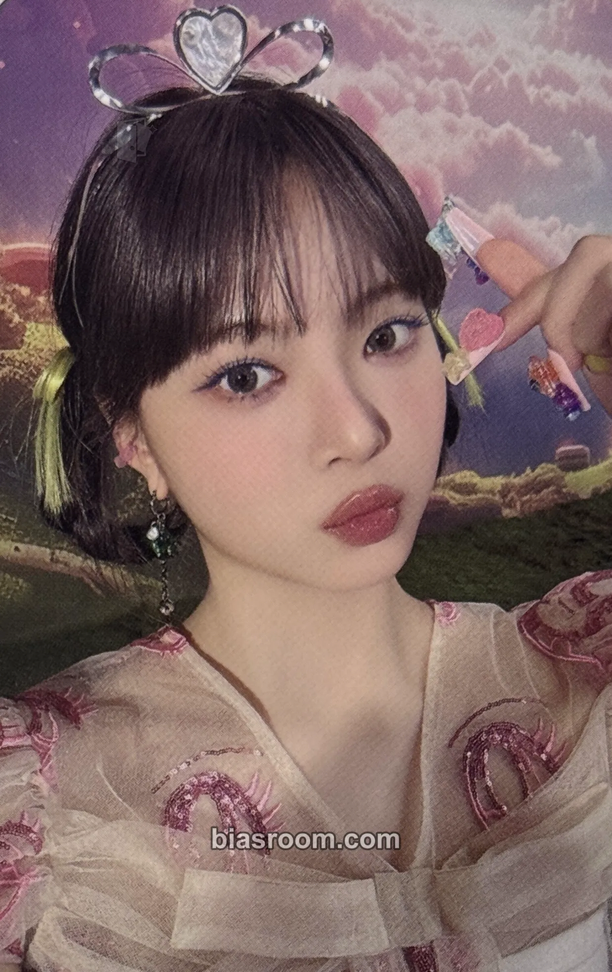 Hong Eunchae CRAZY Photocard - LE SSERAFIM - LE SSERAFIM K-pop photocard