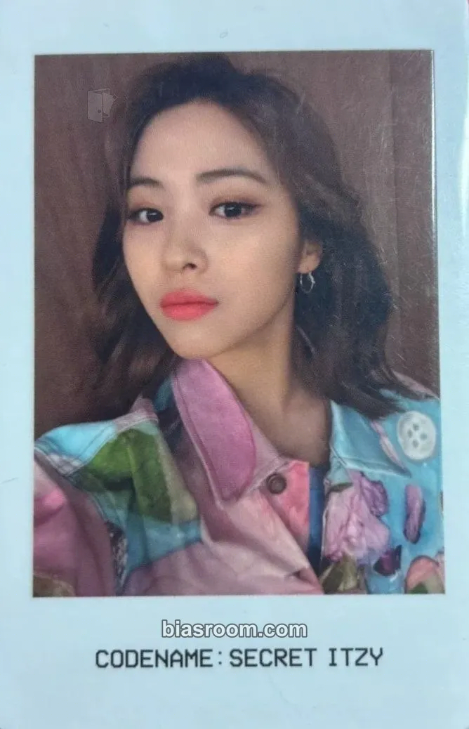Ryujin Codename : Secret ITZY Photocard - ITZY - ITZY K-pop photocard