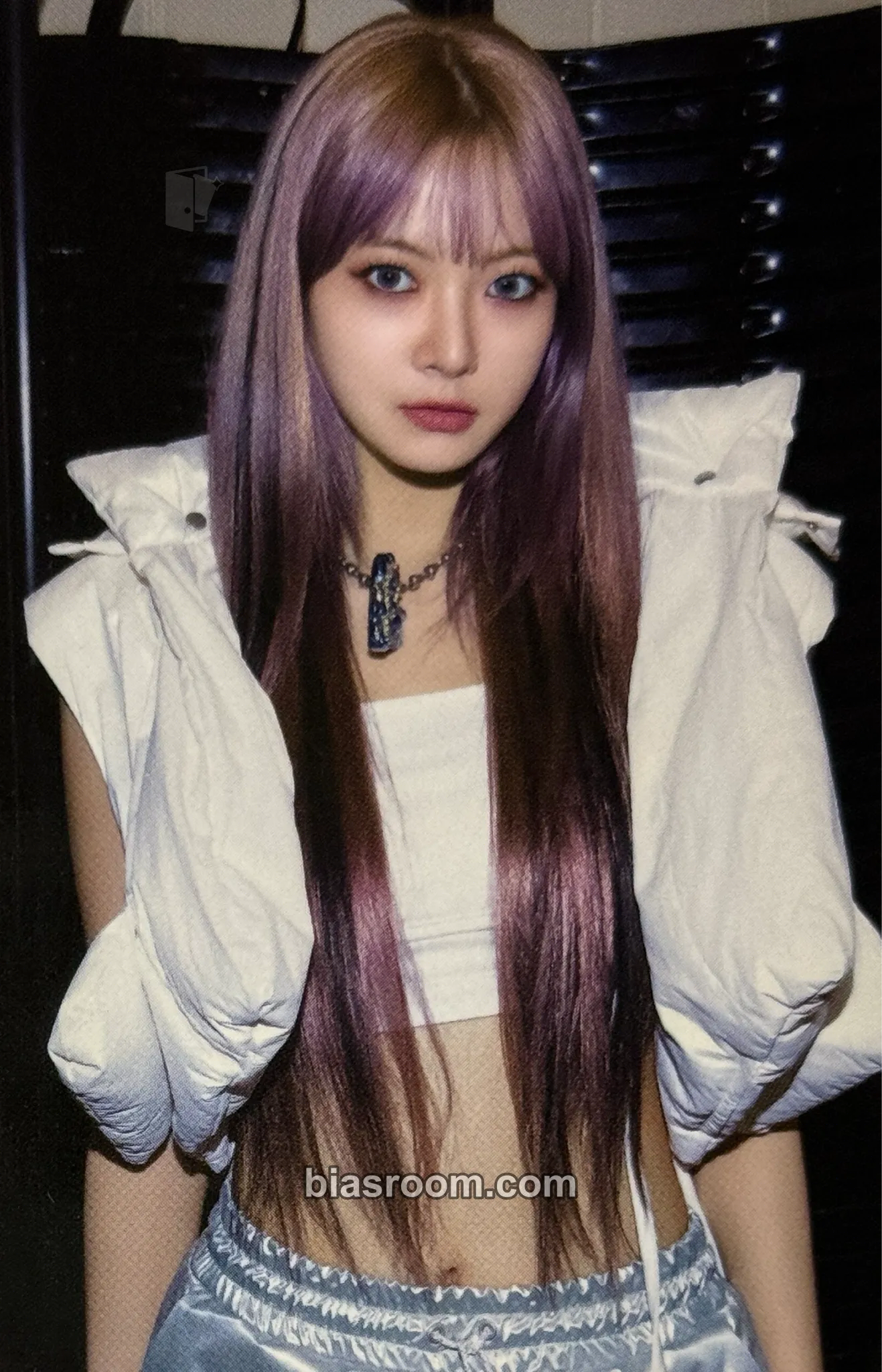 Hong Eunchae EASY Photocard - LE SSERAFIM - LE SSERAFIM K-pop photocard
