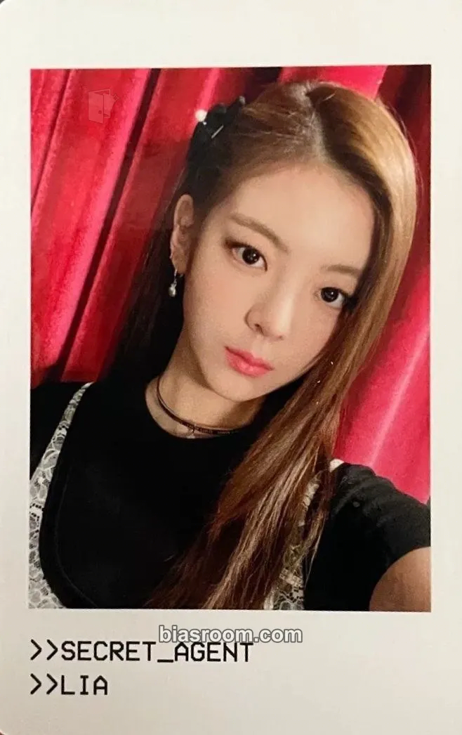 Lia Codename : Secret ITZY Photocard - ITZY - ITZY K-pop photocard