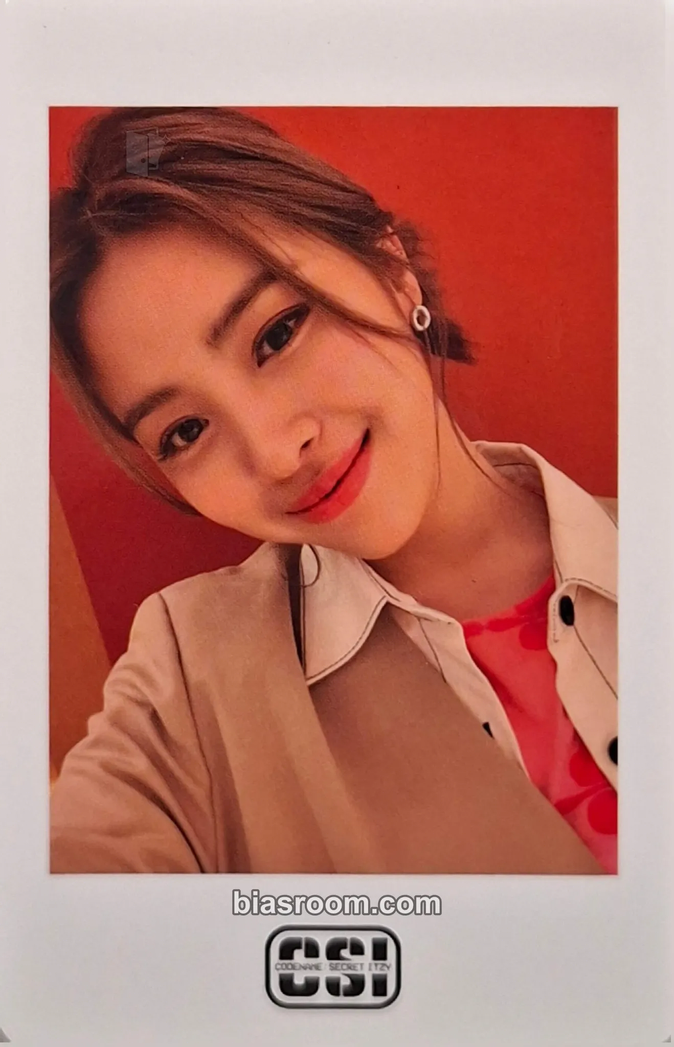 Ryujin Codename : Secret ITZY Photocard - ITZY - ITZY K-pop photocard